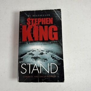 Stephen King The Stand Paperback Novel Horror Fiction Book